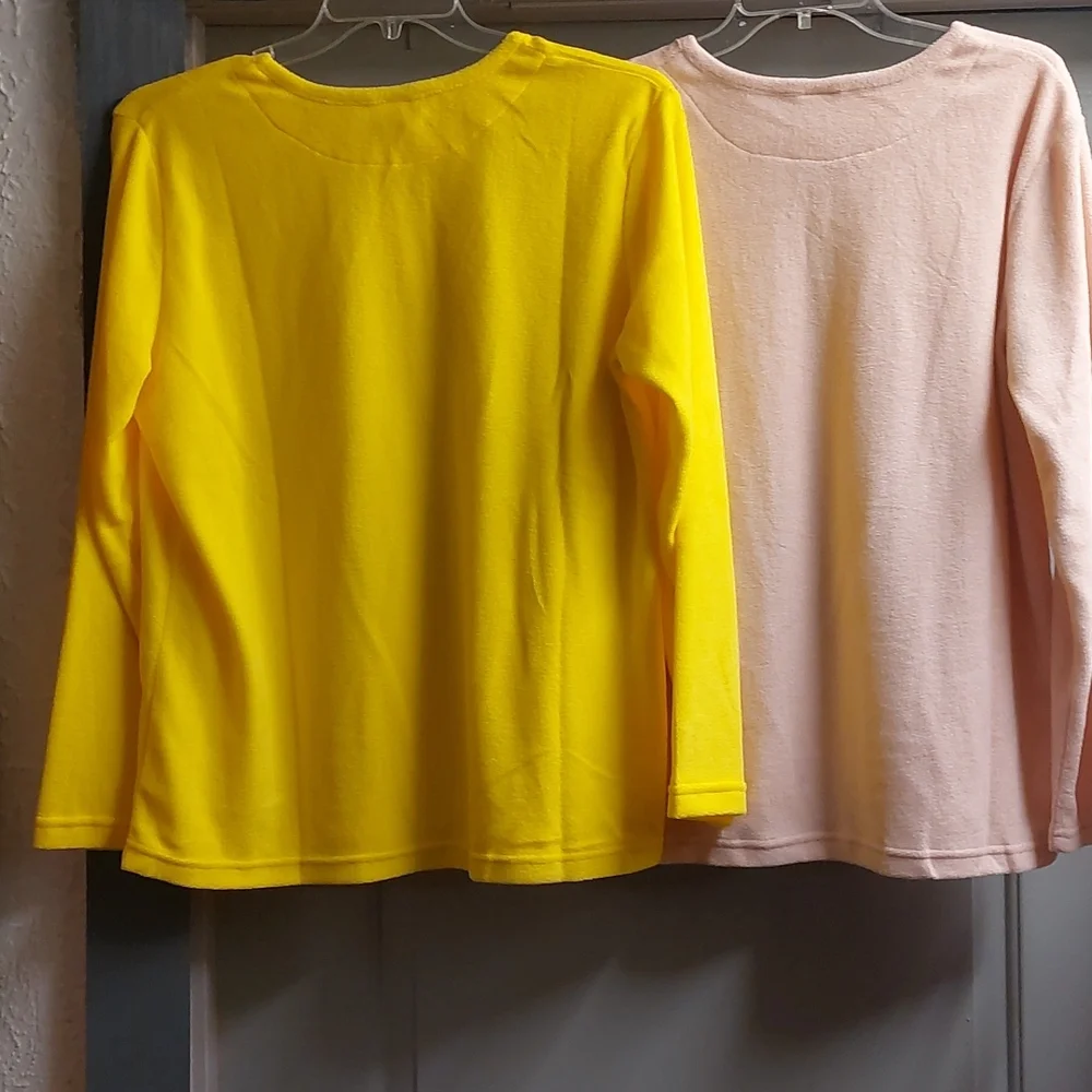 Feather Fleece Hensley Top Sz Lg - Picture 10 of 12